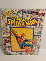 Softcover Book Look and Find The Amazing Spider-Man Marvel 2002 - £4.38 GBP