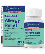 WELMATE Generic Xyzal Levocetirizine Dihydrochloride 5mg Allergy Medicat... - $44.95