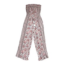 AEO Jumpsuit Maxi Women’s Small Strapless Pants Romper Spring Summer Boho Sexy - £35.82 GBP
