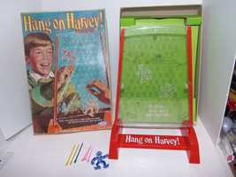 Vintage 1969 IDEAL Hang on Harvey Board Game in Original Box COMPLETE No... - £39.52 GBP