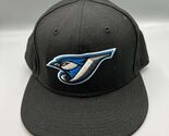 Toronto Blue Jays Hat Men 7 5/8 Black Gray 59Fifty New Era MLB Fitted Cap - $36.95