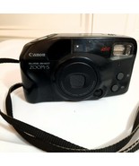 VINTAGE Canon Sure Shot Zoom-S 35mm Film Camera 38-60mm black FOR PARTS/... - £10.33 GBP