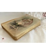 Vintage 1958 Catholic Prayer Book Gold Leaf Mother of Pearl Crucifix - $25.70 CAD
