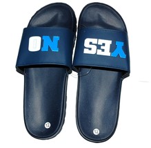 Navy Blue Logo  Men&#39;s Casual Flip Flops Sandal Shoes Size US 12 M EU 45 - £7.58 GBP