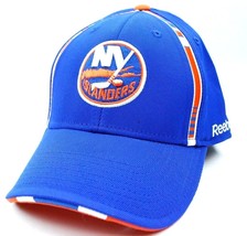 NEW YORK ISLANDERS REEBOK TW96Z NHL PRO SHAPE FLEX FIT HOCKEY CAP/HAT - £15.92 GBP
