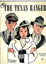 Texas Ranger Humor Magazine University of Texas November 1940 Johnnie Latham - £27.03 GBP