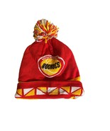 Mitchell &amp; Ness Houston Rockets Beanie Pom Pom Double Sided Knit Hat Red... - £18.30 GBP