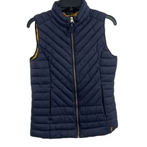 Joules Navy Blue Puffer Vest Size US 6 - £20.91 GBP