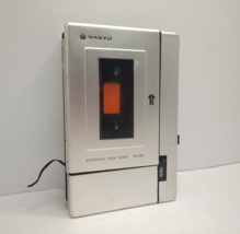 Sanyo Vintage Executive TalkBook cassette recorder TRC-1500 - For Parts/... - $437.72 MXN