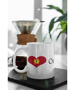 White Ceramic Mug &quot;Love One Another&quot; in 11 oz or 15 oz - $277.58 MXN+