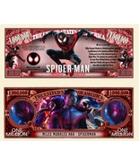 ✅ 100 Pack Marvel Comic Spider-Man Miles Morales Collectible 1 Million Dollars ✅ - $24.69
