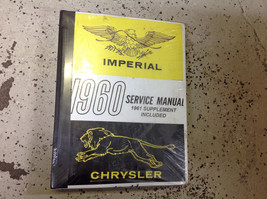 1960 Chrysler Imperial Service Shop Repair Manual Brand New Factory Reprint - £71.01 GBP