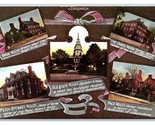 Multi Vista Coloniale Edifici Annapolis Maryland Md Unp DB Cartolina Y1 - £5.44 GBP