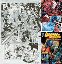 Gerry Conway Firestorm Legends of Tomorrow #2 Pg. 6 Original Art Eduardo Pansica - $128.69