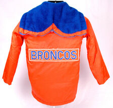 Denver Broncos Winter Coat-Orange-Boys 14-NFL-Chest/Back Patch-Zip Hood-... - $74.99
