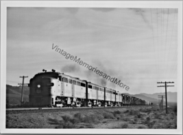 Vintage Union Pacific Railroad 1601 Diesel Locomotive 5&quot; x 7&quot; Real Photo T2-550 - £23.90 GBP