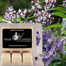Lavender &amp; Lemon Verbena Eco Soy Wax Candle Wax Melts Clam Packs Hand Poured - £10.98 GBP+