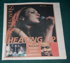 FIONA APPLE SHOW NEWSPAPER SUPPLEMENT VINTAGE 2000 - £19.65 GBP