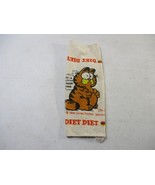 Vtg NOS 1978 Garfield The Cat Graphic Jim Davis Kitchen Towel and Dish Rag - £31.60 GBP