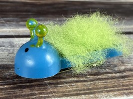 70s VTG Avon Pin Pal (FB4) - Fuzzy Blue Bug - Spring Easter  - £3.73 GBP