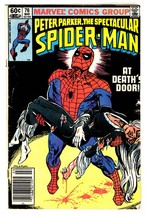 Spectacular Spider-Man #76 VINTAGE 1983 Marvel Comics Black Cat No Tattooz - $9.89