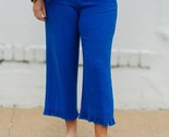 Multiples Drawstring Elastic Waist Front Pocket Solid Crop Pants Size S - $68.31
