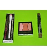 City Color 1 Brown Bronzer / 2 Blushes + MUA Gel Eye Liner Chocolate Bro... - $21.17 CAD