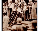 RPPC Coronation of King George VI 1937 Official Souvenir UNP Postcard V6 - $4.90