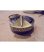 SKOAL SNUFF LID OPENER BRUSHED BRASS FINISH FOR KEY CHAIN - £12.61 GBP
