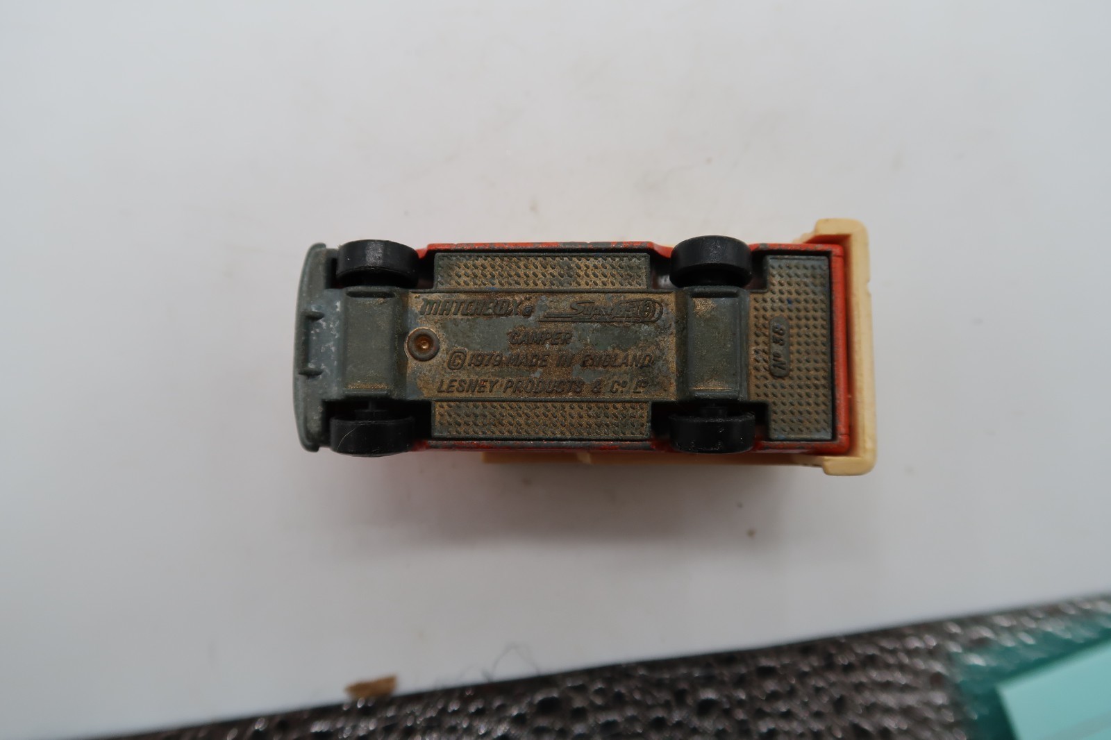 Vintage Matchbox Lesney Superfast No. 38 Truck Camper Red 1979 Blackwalls Item image 9