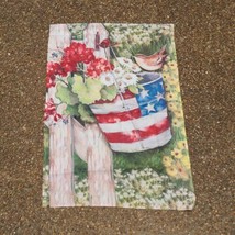 Bird Patriotic America Double Side 28&quot; x 40&quot; Independence Memorial Day 4th July - £6.78 GBP