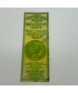Ringling Bros Barnum Bailey Circus Rubber Ad Printers Block Reverse Stam... - $211.30 MXN