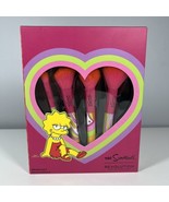 The Simpsons Summer of Love 4pc Makeup Brush Set - Brand New - £11.67 GBP
