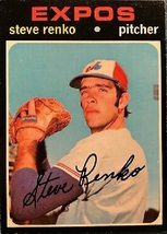 1971 Topps Steve Renko, Montreal Expos, Baseball Sports Card #209, for Christmas - £1.54 GBP