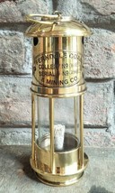 Lantern Vintage Kerosene Lamp Brass Working Condition Decorative Gift - £32.19 GBP
