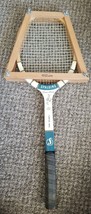 Spalding Tennis Racket Doris Hart Signature Model Fibre Welded Throat 1950s - $16.01