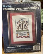 BUCILLA Counted Bead Embroidery Kit #49479 - FRIENDSHIP TREE - 9&quot; x 12&quot; - $88.52 MXN