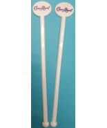 Lot of 2 CROWN ROYAL 6&quot; Swizzle Sticks  - £3.87 GBP