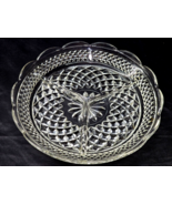 Vintage ANCHOR HOCKING 3-Part WEXFORD Serving Dish Relish Tray - Scallop... - $15.01 CAD