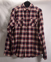 Velvetmen Mens Plaid Button Down Shirt XL - £15.64 GBP