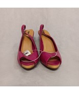 Mossimo Slingback Heels 8 Pink NWT 4&quot; Veronique - $21.95