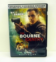 Bourne Identity DVD Universal Studios Explosive Extended Widescreen Edition 2002 - £0.78 GBP