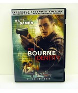 Bourne Identity DVD Universal Studios Explosive Extended Widescreen Edit... - €0,83 EUR
