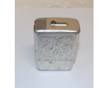Vintage Aluminum Tin Cigarette Case Pocket Holder Slide Open - £19.35 GBP