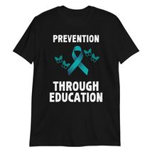 Stop Violence Sexual Assault Awareness T-Shirt Black - $19.59+