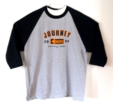 Anvil Journey Detour 2004 Tour Touring Dept. 3/4 L/S  Baseball T Shirt Mens XL - $69.25
