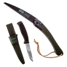 Bahco Foldable Saw and Knife Laplander Set with Dual-Component Handle (2... - $120.08 CAD