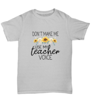 Mom T Shirt Mom Or Grandma - Teacher Voice Ash-U-Tee - £14.35 GBP
