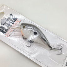 Raw Outdoors Silver And White Rattle Crankbaits Swimbait - £6.70 GBP