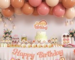Groovy Party Decorations For Girls Hippie Birthday Party Supplies Boho T... - $25.99